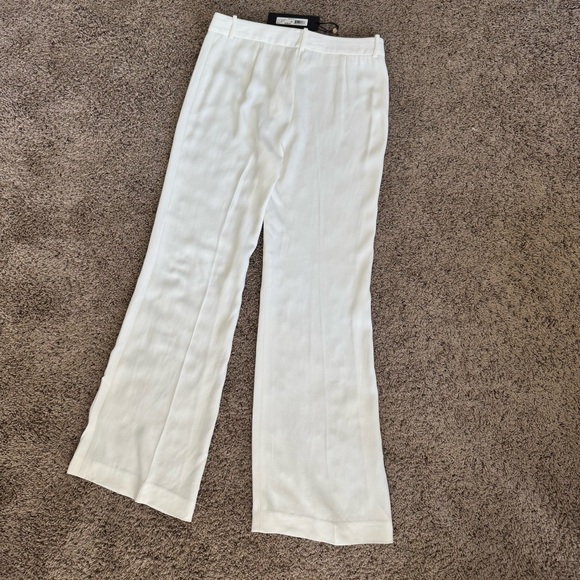 NWT Kobi Halperin Melina Pants Ivory Size 8 - Picture 12 of 16